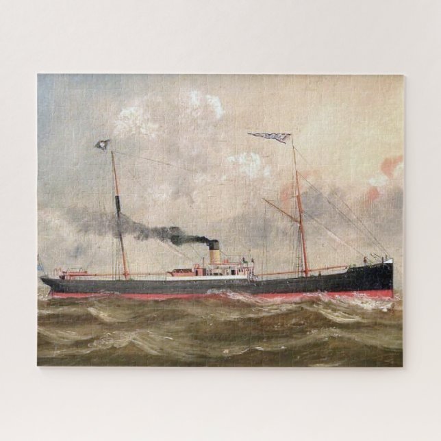 Steamship Louise 1800s Puzzle (Horizontal)