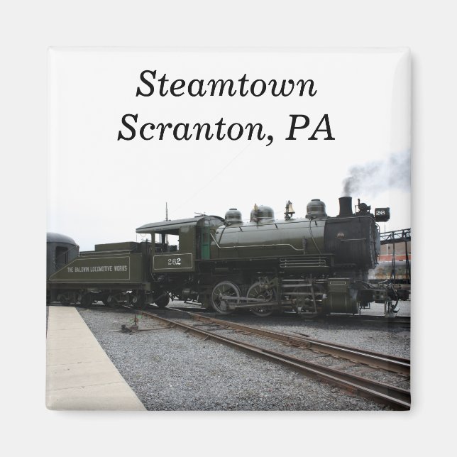 Steamtown Baldwin Magnet (Vorne)