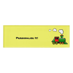SteamTrain Namenschild