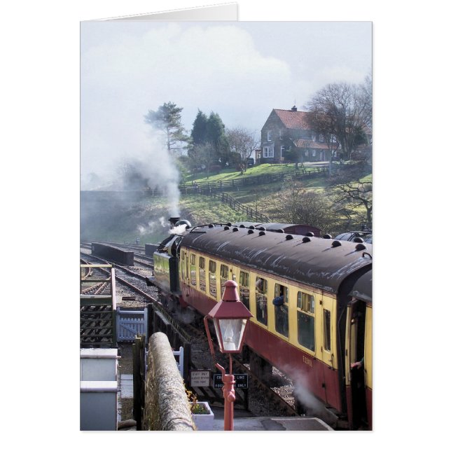 STEAMTRAINS-Karte (Vorne)