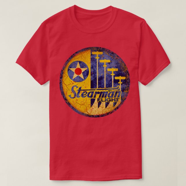 Stearman Flight T-Shirt (Design vorne)