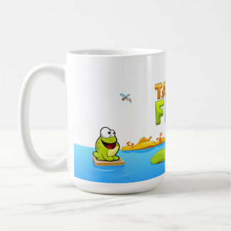 Stechen Sie den Frosch - Teich-Tasse an Tasse