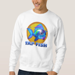 Stechen Sie Fischstrickjacke an Sweatshirt
