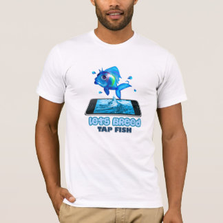 Stechen Sie Fischzucht-Shirt an T-Shirt