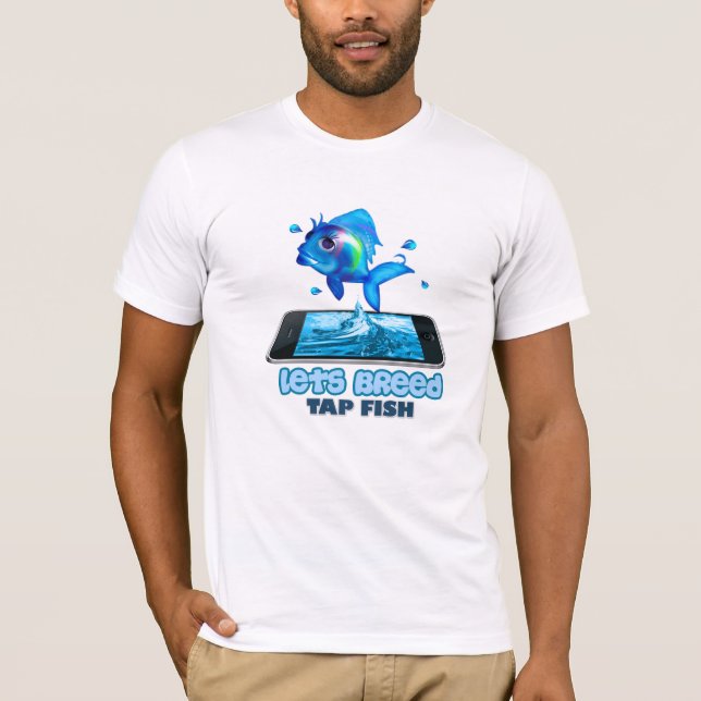 Stechen Sie Fischzucht-Shirt an T-Shirt (Vorderseite)