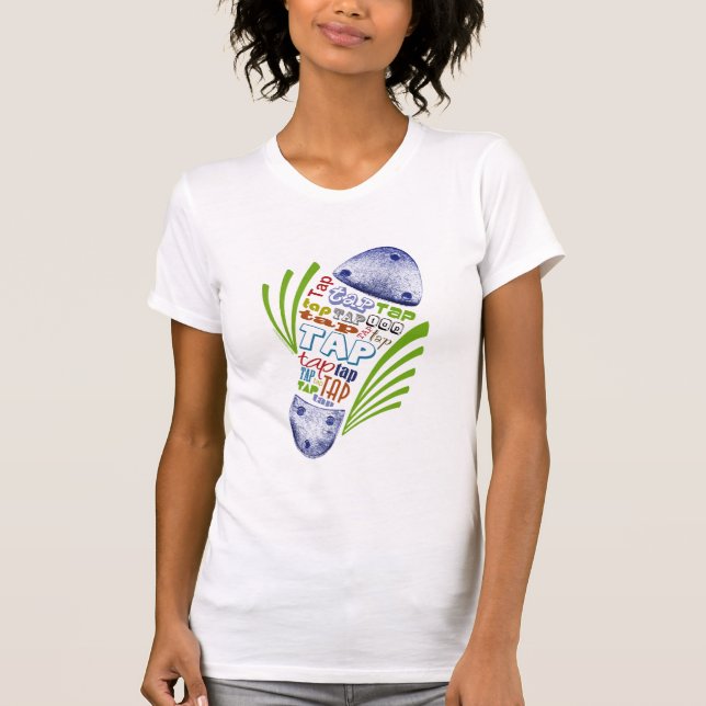 Stechen Sie Schuh an T-Shirt (Vorderseite)