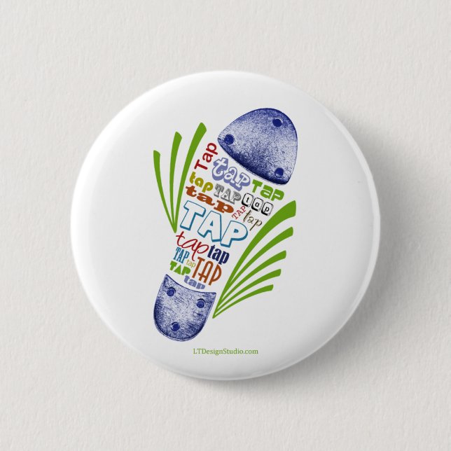 Stechen Sie Schuh - Knopf an Button (Vorderseite)