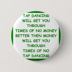 stechen Sie Tanzen an Button