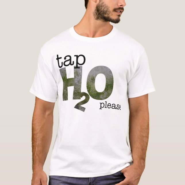 stechen Sie Wasser an T-Shirt (Vorderseite)