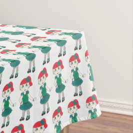 Stechend Tanz Girl Dance Erwägungsgrund Tapdance T Tischdecke