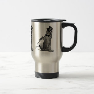 Stechend Tanzkatze Reisebecher