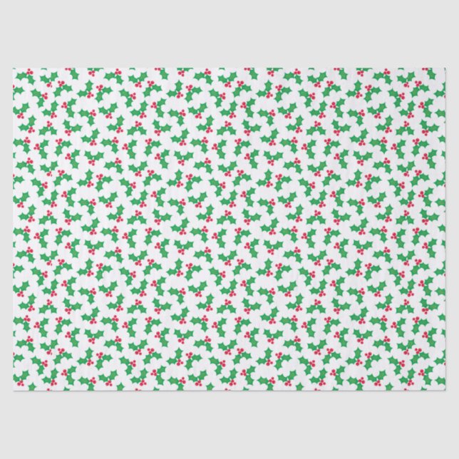 Stechpalme Seidenpapier (Vorderseite)