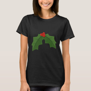 Stechpalme - Stechpalme und Beeren Weihnachten  T-Shirt