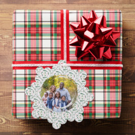 Stechpalmen-Beeren und -Zweige Papier-Ornament-Kar Ornament Karte