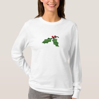 Stechpalmen-Blatt-Logo - das lange Sleeved Shirt