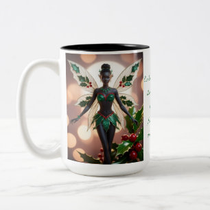 Stechpalmenfee Zweifarbige Tasse