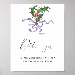 Stechpalmenzweig - Date-Night-Ideen Brautspiel Poster