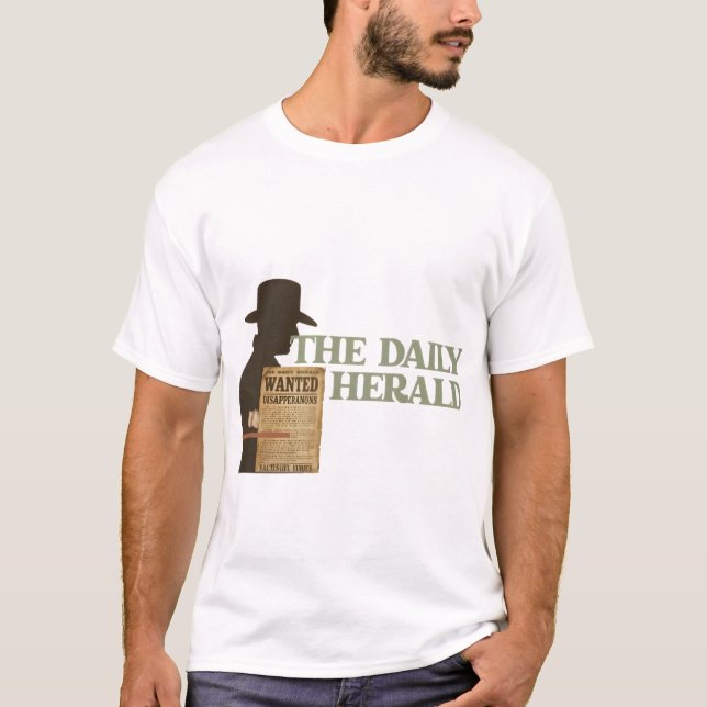 Steckbrief Gesucht T-Shirt (Vorderseite)