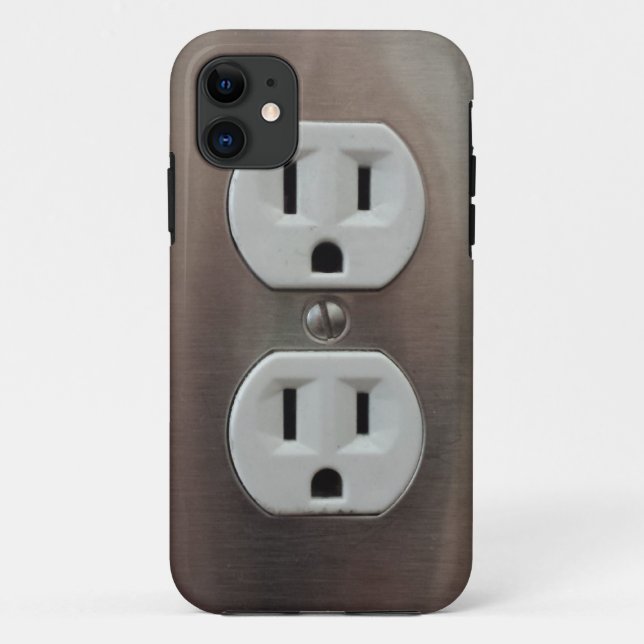 Steckdose Case-Mate iPhone Hülle (Rückseite)