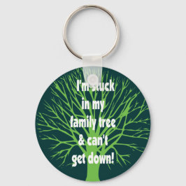 stecken in meinem Familienbaum Schlüsselanhänger