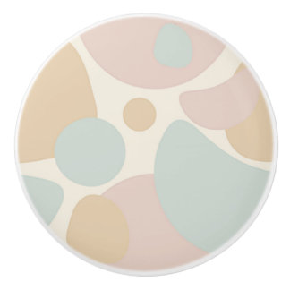 Stecken Sie die Keramik Pull-Taste. Keramikknauf