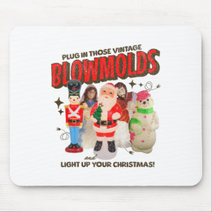 Stecken Sie diese Vintage-Blowmolds ein und bringe Mousepad