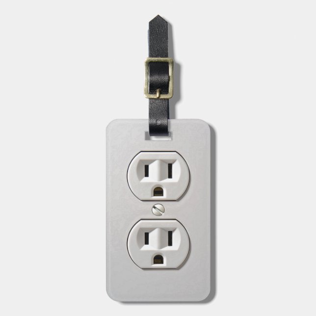 Stecker für das elektrische Auslass Gepäckanhänger (Vorderseite vertikal)