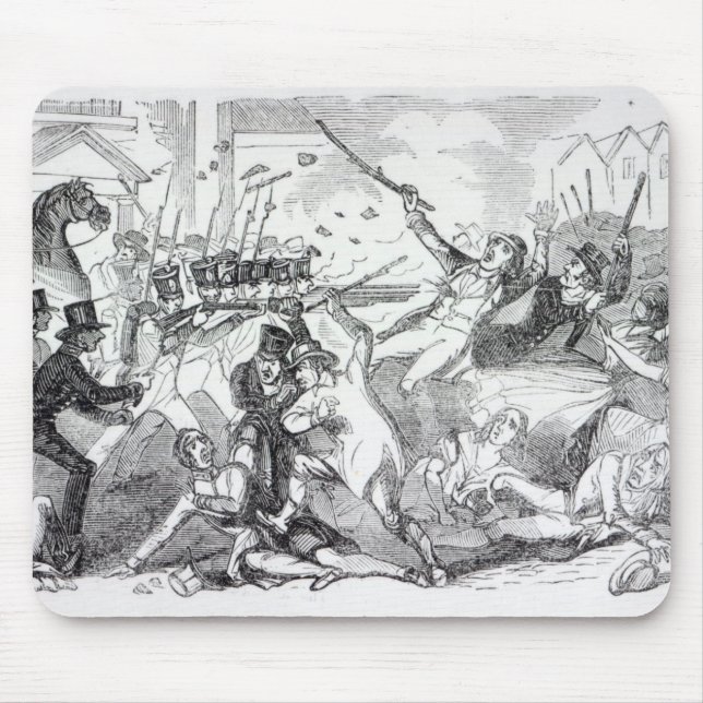 Stecker-Plan-Aufstand in Preston Mousepad (Vorne)