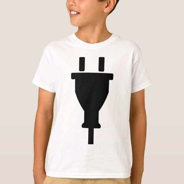 Stecker T-Shirt (Vorderseite)