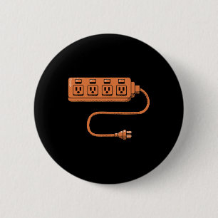 Stecker und Sockeln für elektrische Steckdosen Hal Button