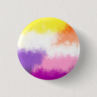 Stecknadel der nichtbinären lesbischen Pride-Flagg Button