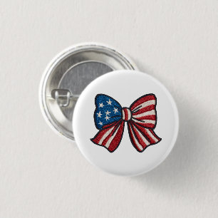 🎀 Stecknadel mit Patriotismus – USA-Flagge-Schlei Button