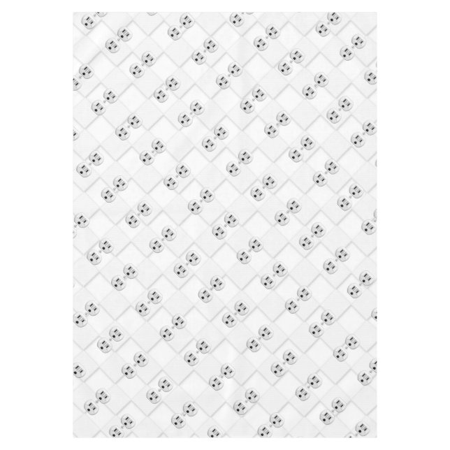 Steckverbinder-Steckverbinder-Steckverbinder-Steck Tischdecke (Vorderseite)