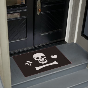 Stede Bonnet Pirate Flag Piratenflagge Fußmatte
