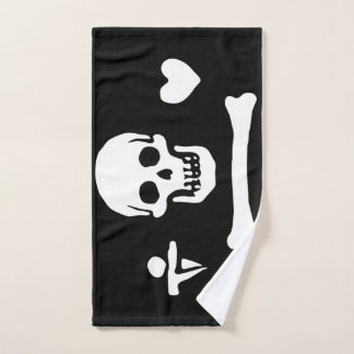 Stede Bonnet Piratenflagge Jolly Roger Handtuch