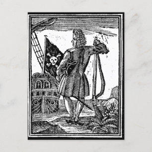 Stede Bonnet Postkarte