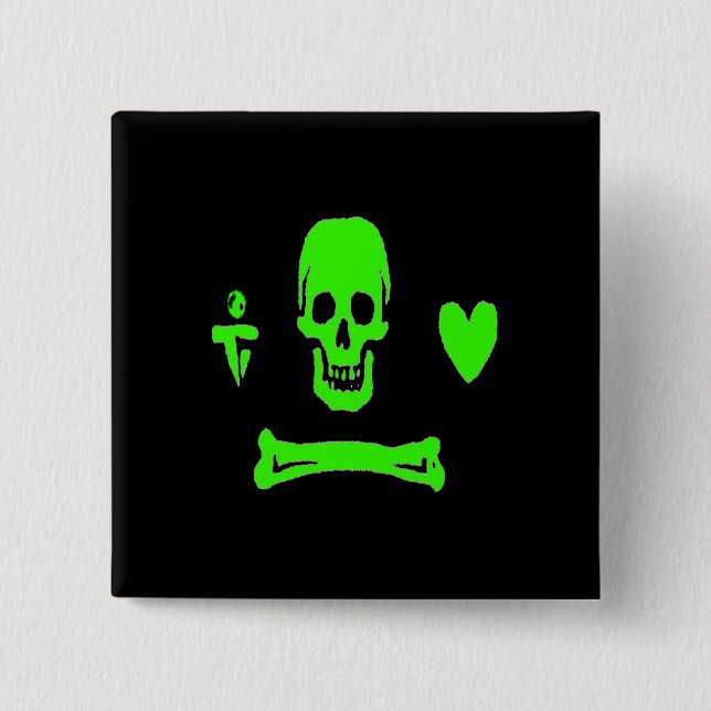 Stede Mütze-Grün Button (Vorderseite)