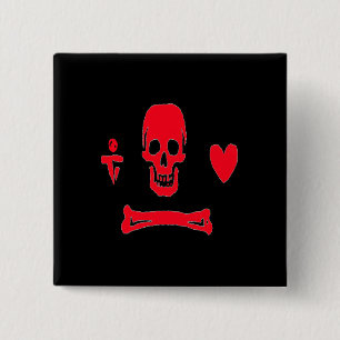 Stede Mütze-Rot Button