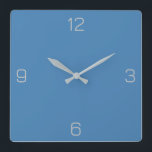 Steel Blue 4682B4 Color - Option Name hinzufügen Quadratische Wanduhr<br><div class="desc">Ein PNG-Bild im Maßstab basierend auf dem HEX-Code (sechsstelliges Hex-Triplet) angezeigt. Verwenden Sie diesen Code, um andere Elemente zu mischen, zu ergänzen und anzupassen, um diese zu ergänzen oder um anderen Auflistungen hinzuzufügen. Hex-Codes können verwendet werden, um die meisten Text- und Hintergrundfarben auf Zazzle-Produkten anzupassen. Klicken Sie auf die Schaltfläche...</div>