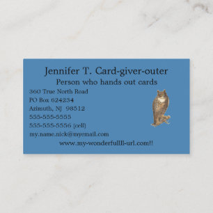 Steel Blue 4682B4 Monochrome Single Solid Color Visitenkarte