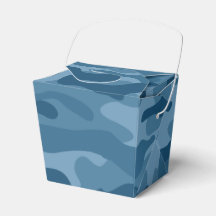 Steel Blue Monocolor Camouflage