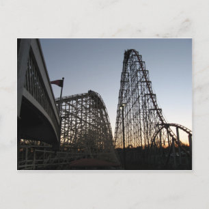 Steel Force und Thunderhawk Dorney Park Postkarte