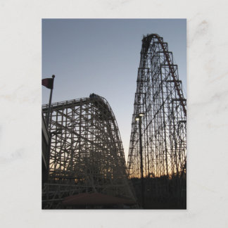 Steel Force und Thunderhawk Dorney Park Postkarte