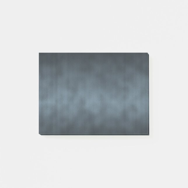 Steel Gray Gothic Ombre Hintergrundgeschichte Post-it Klebezettel (Vorderseite)