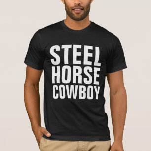 STEEL HORSE COWBOY MOTORRAD-T - Shirt