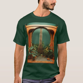 Steel Jungle: T-Shirt Abstrakt Reality