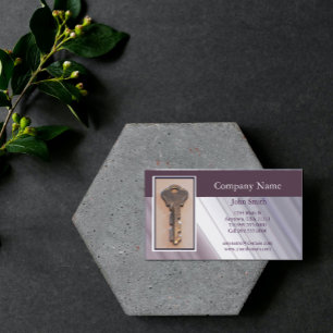 Steel Key Business Card Visitenkarte