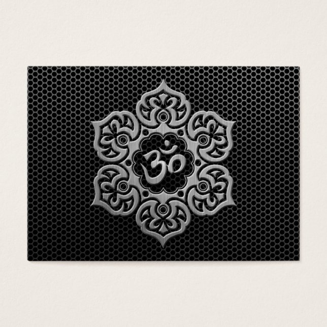 Steel Mesh Floral Om (Vorderseite)