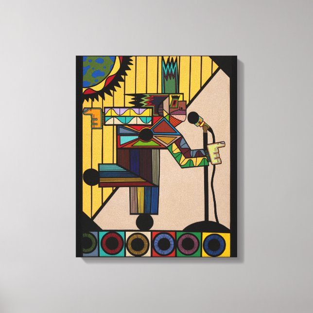 "Steel Pulse" von Ruchell Alexander Leinwanddruck (Vorderseite)