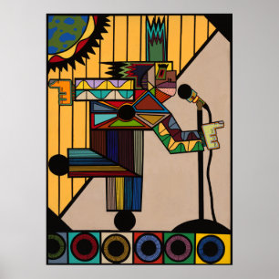 "Steel Pulse" von Ruchell Alexander Poster